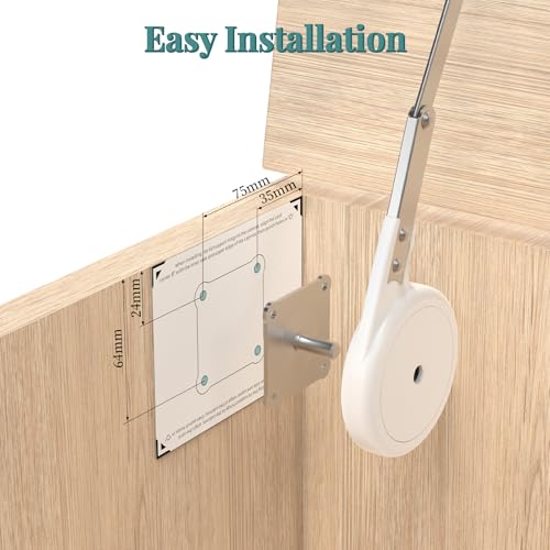 Toy Box Hinges Soft Close 1 Pack, Lid Support Chest Hinges for Wooden Toy Box, Cedar, Storage Trunk & Benches, Universal Design Reversible Mounting - size: 1 Pack