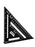 Mecurate 7-Inch Heavy-Duty Aluminum Alloy Triangle Rafter Square - color: 7" Heavy-Duty Rafter Square