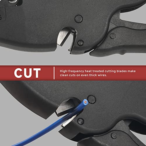 iCrimp Self-Adjusting Wire Stripper, AWG 32-7 with Built-in Cutter