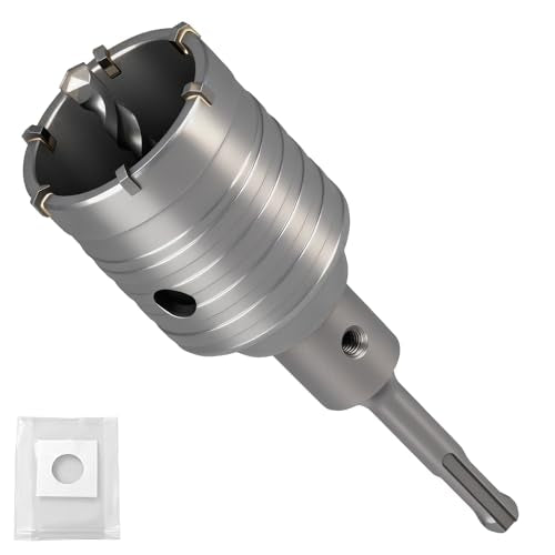 Professional 2-3/16" (55mm) Concrete Hole Saw 110mm SDS Plus & Dust Bag - size: 2-3/16" (55mm)