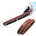 Belt Sander Attachments for Angle Grinder,3/4 x 20.5" Detailing Bandfile Sander Adapter,US 5/8-11 Thread,Suitable for Welding Points Grinding,Woodworking and Metal Rust Removal.(∅45mm)
