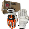 Cestus 3219, Goatskin Leather Impact Gloves, ANSI Cut A5 - size: Small