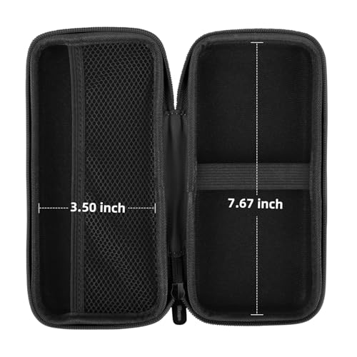 iMangoo Travel Essential Electronics Organizer Charger Case Carrying Pouch - color: FiberBlack, size: Large