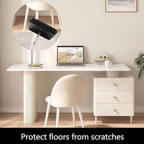 12pcs 1-1/2" Nail on Furniture Glides Sliders for Wooden Furniture, Furniture Sliders Pads Square Teflon Furniture Glides Floor Protectors PTFE Moving Furniture Glides - size: 1.5x1.5"-12pcs