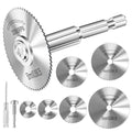 Kuenuilr Cutting Wheel for Drill 1/4 Inch Hex Shank Rotary Drill Saw
