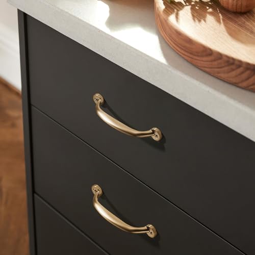 AVICCI 10 Pack Cabinet Pulls 8"/203mm Champagne Bronze Heavy Duty Solid Cabinet Handles cabinets Dressers Kitchens Handles Bathroom cabinets Cabinet pulls - color: Champagne Bronze, size: 8"(203mm)Hole Center-5Pcs