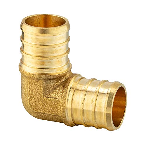 (Pack of 60) EFIELD 3/4" Barb Pex Brass Crimp Fittings Combo - size: 3/4"(Pack of 60)