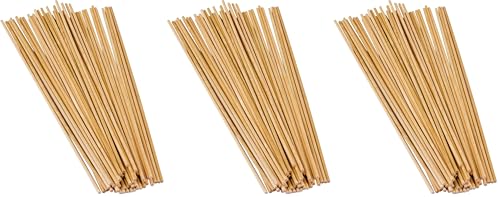 STEM Basics: 1/8" Wood Dowels - 100 Count (Pack of 3) - size: "1/8""" (Pack of 3)
