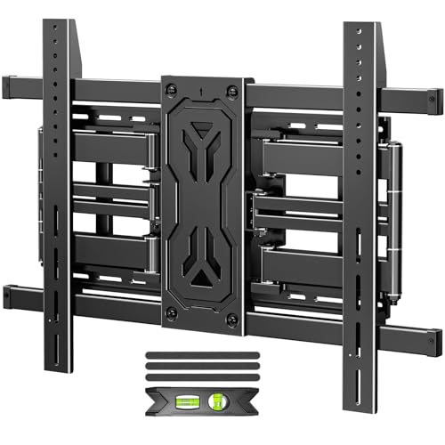 MOUNTUP TV Wall Mount Holds 250 lbs for 50-110 inch Large TVs, Heavy Duty Full Motion 1.65" Slim TV Bracket with Extension, Swivel & Tilt, Pre-Assembled, Max VESA 800x600mm, Fits 12-24" Studs - size: Fit Most 50"-110" TVs