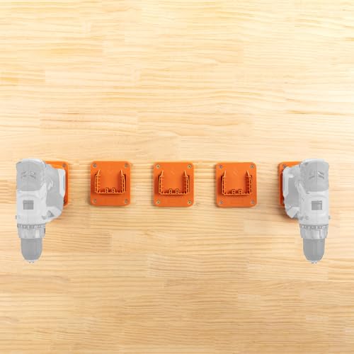 Tool Holder Compatible for Ridgid 18V Drill - size: 5 PACK，fit for R87004 18V Tool