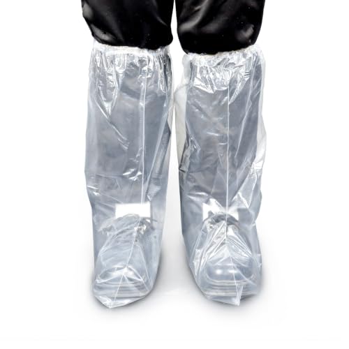 8 Pairs Waterproof Shoe Covers for Rain Disposable Rain Boot Covers