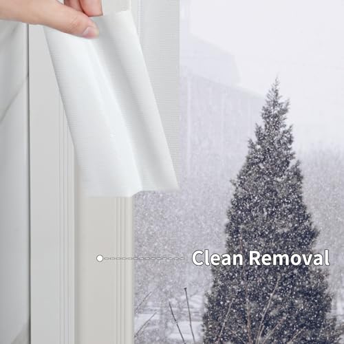 Cloth Duct Window Seal Strip Tape,White,1.89inch x 33FT - color: White, size: 1.89inch x 33FT