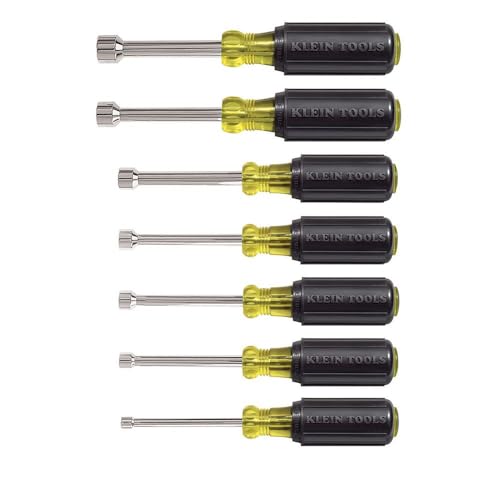 Klein Tools 80021 Tool Set, Screwdriver and Nut Driver Tool Kit with Assorted Tips, Magnetizer / De-Magnetizer, 16-Piece, Home Improvement - style: 16-Piece Screwdriver Set