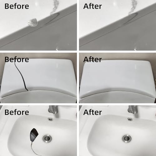 Tub Repair Kit White, Fiberglass Shower tub and Porcelain Sink Repair Kit