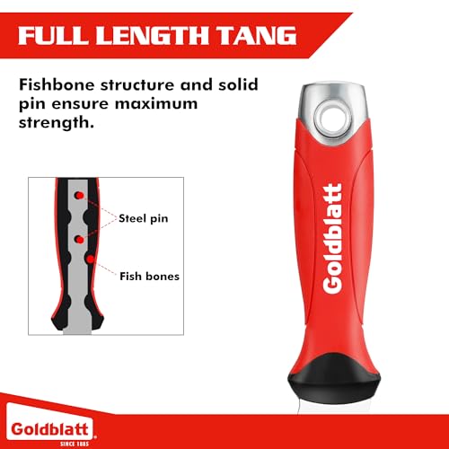 Goldblatt 9-in-1 Paint Scraper Tool, Stainless Steel Putty Knife Scraper