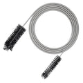 78 Inch Flexible Long Drain Brush, Nylon Stainless Steel Cleaner Tool, Feeding Tube Cleaning Brush, Drain Hole Cleaner, Double Ended Hose Pipe Brush for Car, Fridge. Pipe, Sink (200CM) - size: 200CM