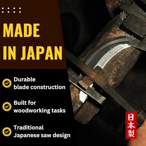 Fujiwara 9.4" Japanese Double-Edge Pull Saw, Made in Japan, High-Carbon Steel Blade, Two Tooth Options for Fast & Fine Woodworking Cuts - forest Originals