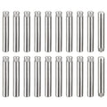 uxcell 4x25mm 304 Stainless Steel Dowel Pins, 50Pcs Knurled Head Flat Chamfered End Dowel Pin, Wood Bunk Bed Shelf Pegs Support Shelves Fasten Elements - size: 4x25mm