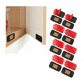8 Pack Cabinet Magnets for Closure, Black, No Drill Ultra-Thin - color: Black, size: 8 Pack