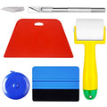 CARTINTS Wallpaper Tools Wallpaper Smoothing Tools with Smoother, Cutter Blades, Seam Roller, for Applying Adhesive Contact Paper Window Film Car Vinyl - color: Wallpaper Kit