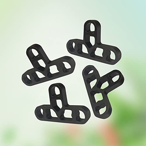 10mm 3/8 inch 100pcs Bricklaying Spacer Stone Wall Spacer Brick laying Clips White Black Green Blue colorful Brick Wall Spacer Masory Paving Spacer Mortar Bricklaying Tile Brick Jointing Spacer - color: Black