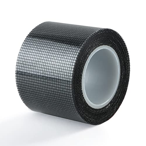 SANKEMU Window Screen Repair Kit 2 in X 16.5FT 3-Layer Strong Adhesive & Waterproof Tape Fiberglass Covering mesh, Repair for Window Screen and Screen Door tears Holes - size: 2 in X 16.5FT
