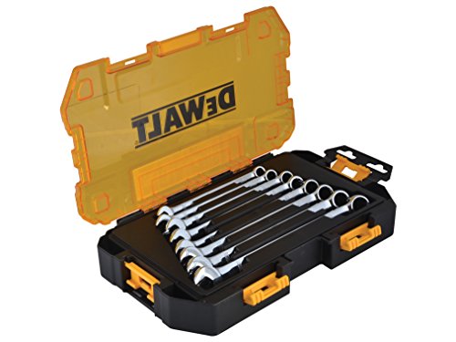 DEWALT Combination Wrench Set, Metric, 8-Piece (DWMT73810) - style: Metric wrench set