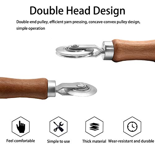 BAYTORY 3Pcs Screen Rolling Tool Kit for Installing Door Mesh Screens Window - style: Stainless Steel
