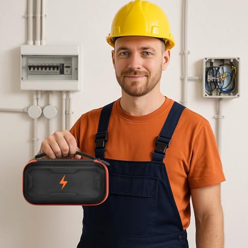 GWCASE Case for Klein MM300 MM325 MM400 Multimeter,Removable Foam，Black-S - color: Black, size: S