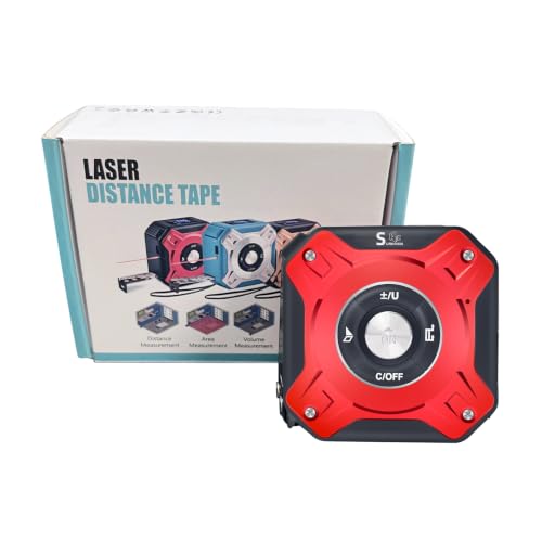 2 in 1 Laser Tape Measure with Level | 131ft/40M
