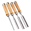 4-Piece Wood Chisel Set, 8mm 12mm 18mm 25mm