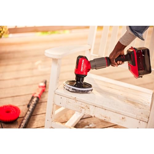CRAFTSMAN Power Scrubber Microfiber Brush Set for V20 Cordless 2-in-1 Power Scrubber (CMCPSMFB) - style: Microfiber Brush Set