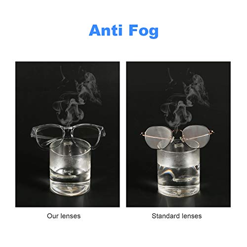 Safety Glasses Goggles for Women Girls Anti Fog Protective Eyewear Glasses - color: 1 Pack: Blue