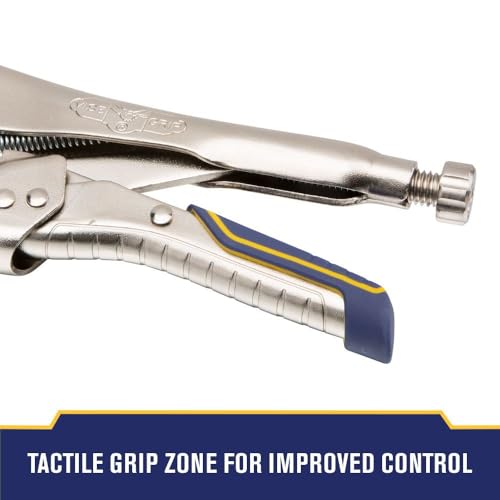 IRWIN VISE-GRIP Locking Pliers, 10-Inch Fast Release Curved Jaw (IRHT82573) - style: NEW