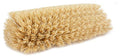 SPARTA Multi-Level Tile Scrub Brush 12" Wide Brush Head, Heavy-Duty Tile Cleaning Brush with End Bristles for Commercial Tiles, Tubs and Floor, Plastic, 12 Inches, Tan - color: Tan