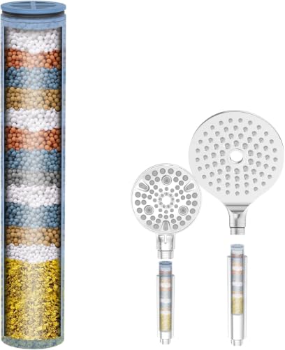 MakeFit Shower Head Filter Replacement Cartridge for SSJ781/DSSJ781/ DSSJ781-01/DSS1581 MakeFit Filtered Handheld Shower Head (1-PACK) - style: 1 PACK
