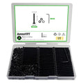 100 Pcs M3 x 35mm Socket Head Screws, Grade 12.9 Alloy Steel Fully Threaded Machine Screws, Metric Bolts Assortment Kit for Furniture Assembly - size: M3x35mm-100pcs