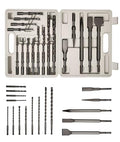 toolant Rotary Hammer Drill Bits Set with Chisels-Masonry Drill Bit Set,SDS Plus 17PCS Concrete Masonry Hole Tool with Storage Case for Concrete, Stone, Brick - size: 17PCS with chisels