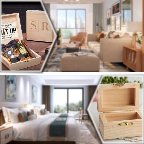 Mini Hinges, 13 x 12 mm, Brass, 50 Pcs - color: Gold(50pcs), size: 13 x 12mm