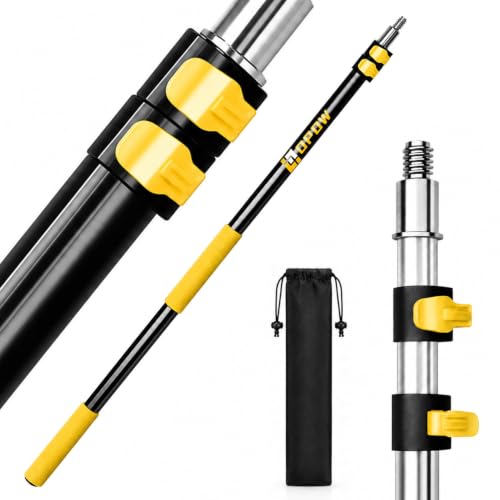 3.5-8FT Telescopic Extension Pole, Heavy-Duty Multi-Purpose Extendable Pole - size: 8 Feet