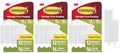 Command 15 lb & 10 lb Large and Medium 28 Pairs Picture Hanging Strips (56 Strips), Damage-Free Hangers for Picture Frames, No Tools Required, Great for Home Room Wall Decor, White Adhesive - size: 3 Pack