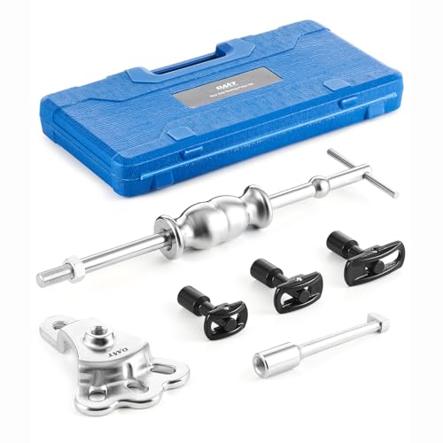 OMT Rear Axle Bearing Puller Tool Kit and Slide Hammer Set - color: Silver Puller, size: 8pc Slide Hammer Puller Set