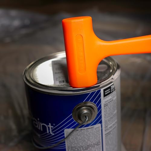 ABN Dead Blow Hammer, 3 lb Pound – Unicast Mallet with Non-Marring Rubber Coating - size: 3 Pound