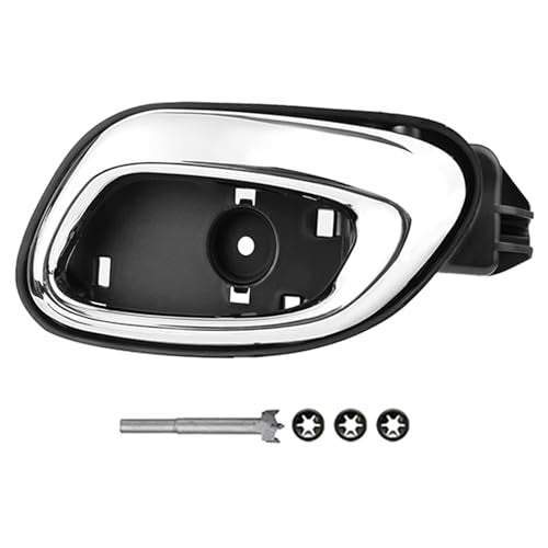 2Pcs Interior Door Handle for Chevrolet Chevy Camaro 2010 2011 2012 2013 2014 2015,for Front Door Left & Right Side Replaces 20955311 20955302, Chrome