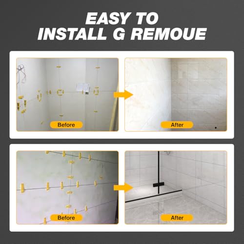 Tile Leveling System with Tile Plier - 600-Piece Tile Spacers Clips