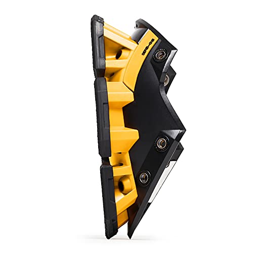 ToughBuilt - Stabilizer SnapShell Replacement Shell for Knee Pads - size: Stabilizer SnapShell (Black/Yellow)
