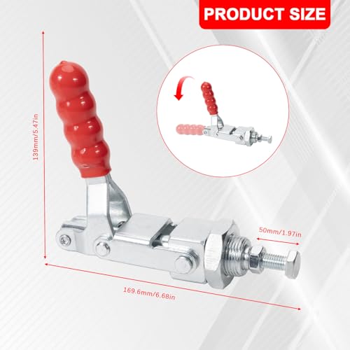 2-Pack,36224 Push Pull Toggle Clamp, 700 lb Holding Capacity - style: 36224,2PK