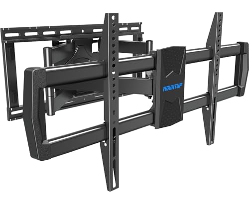 MOUNTUP Heavy Duty Full Motion TV Wall Mount for 47-90 inch Large TVs - size: Fit Most 47"-90" TVs