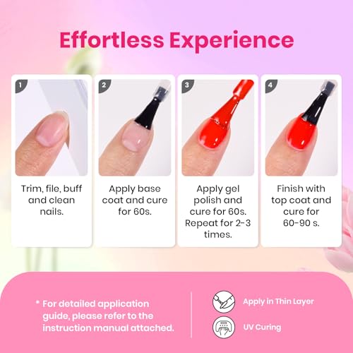 Beetles Gel Nail Polish Set with Base Glossy Matte Glitter Top Coat Nail Tools - color: Cold Shoulder