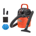 Armor All® AA155 1.5-Gallon 2 Peak HP Portable Wet/Dry Vacuum, Orange - style: 1.5 Gal Vac